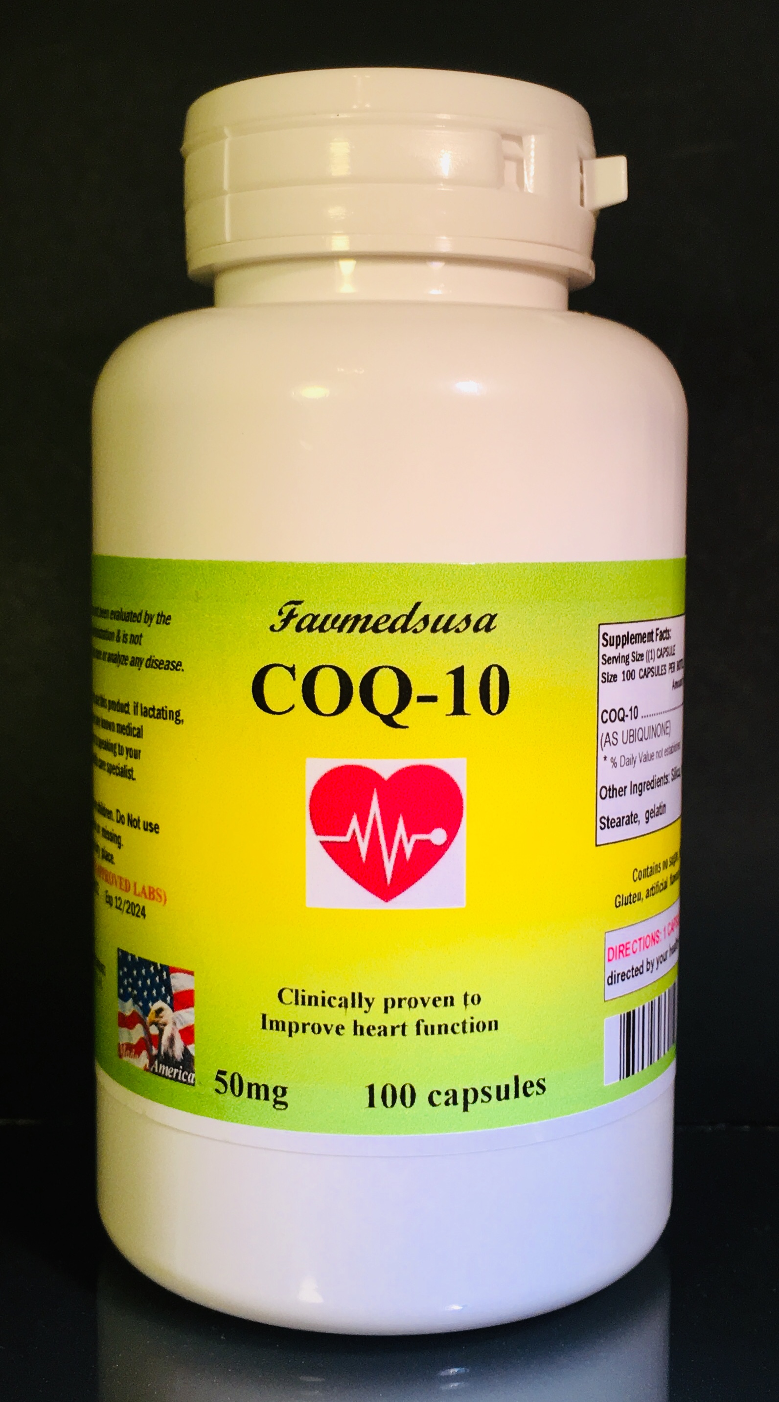 CoQ-10 50mg - 100 capsules